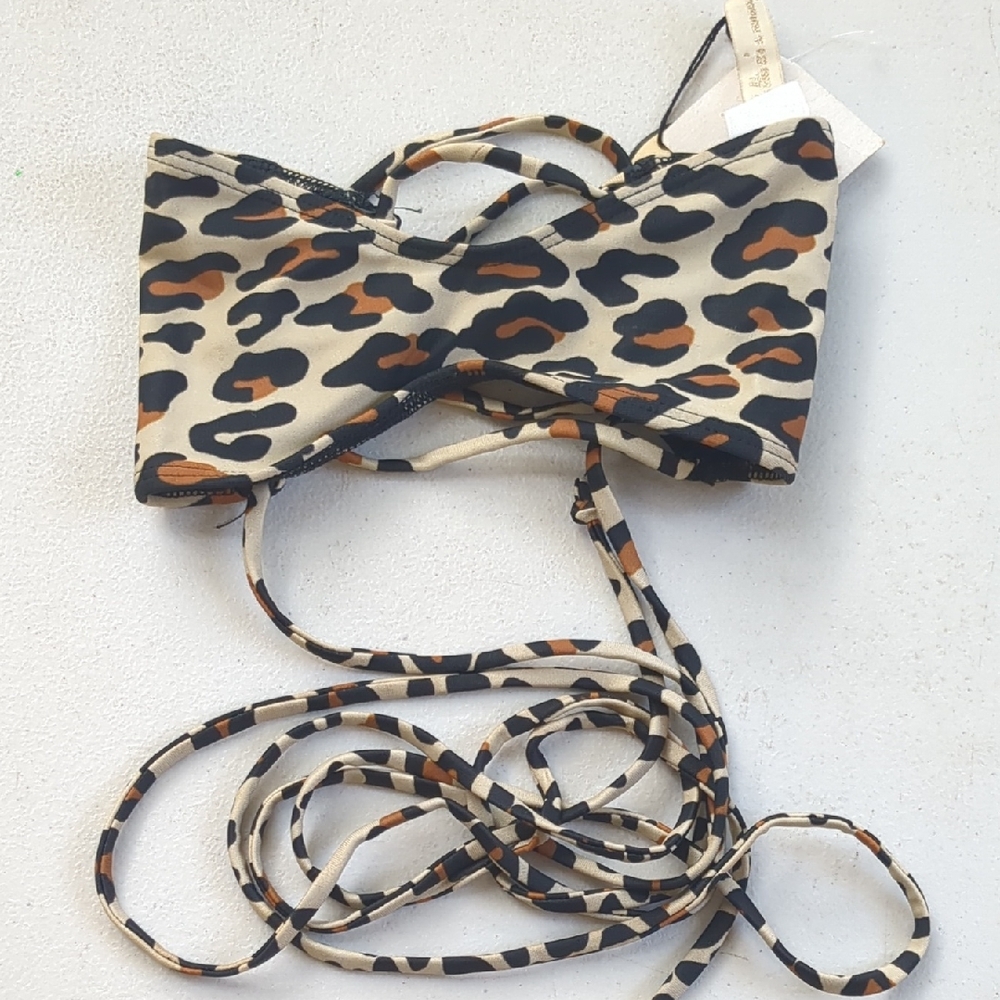 Tyler Rose Swimwear Black and Brown Bikini